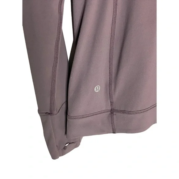 Lululemon Jacket Moonwalk Purple Gray Fitted Hoodie - Picture 5 of 16